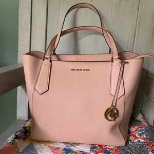 Michael Kors Pink Pebble Leather Bag